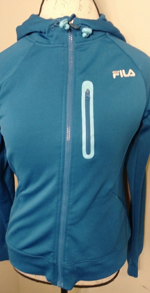 Light Blue FILA  jacket